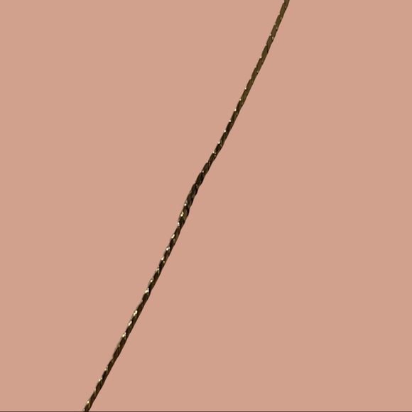 Vintage 14 K Gold Filled Necklace Cloisonné Vase 1980’s 24” Length - Picture 3 of 4